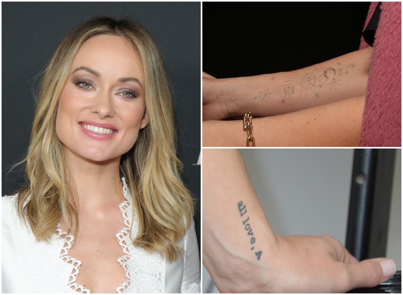 Olivia Wilde's Sweet Dedication | Getty Images Photo by Leon Bennett/WireImage & Walter McBride & Michael Loccisano