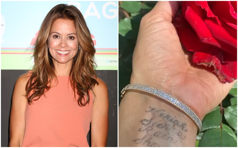 Brooke Burke-Charvet's Fake Tattoos | Kathy Hutchins/Shutterstock & Instagram/@brookeburke