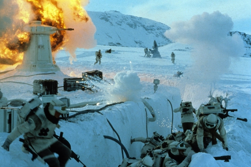 As tropas rebeldes em Hoth | Alamy Stock Photo by Photo 12