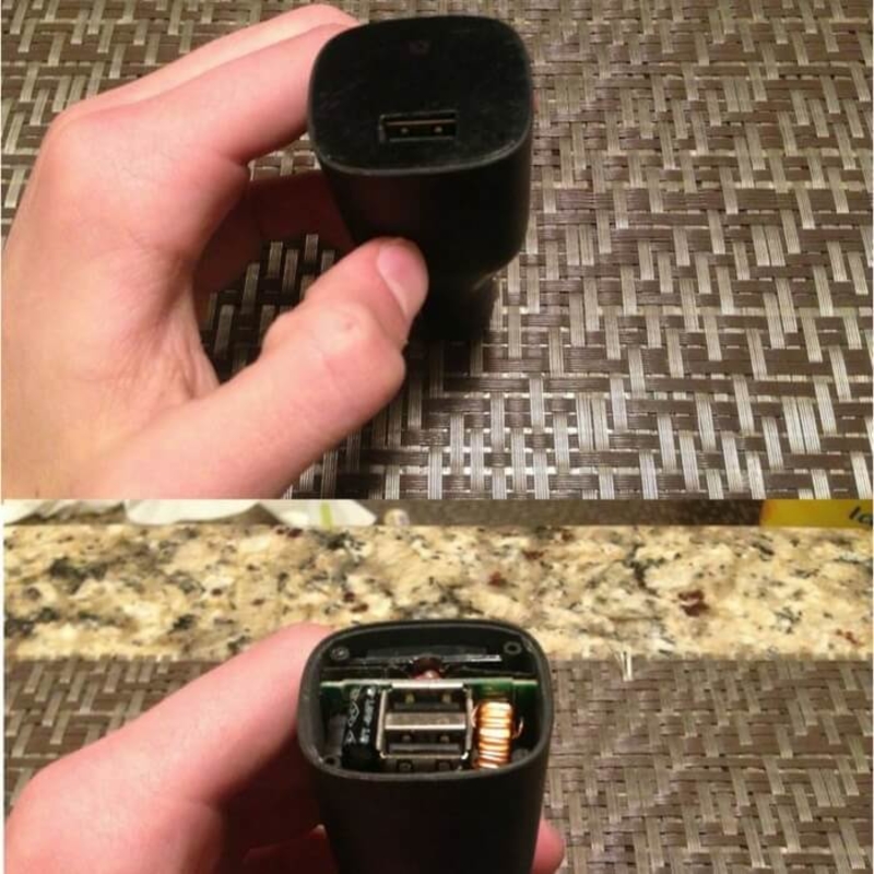 Double USB Port | Reddit.com/Skylerk99