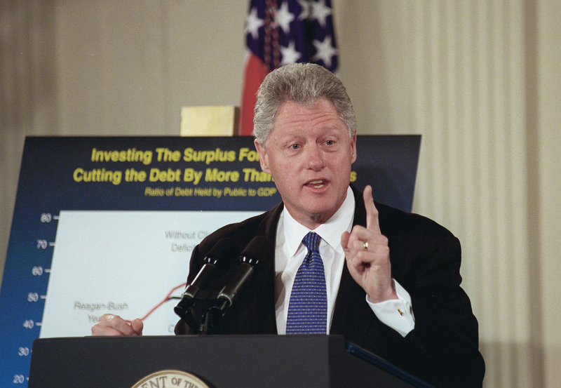 Bill Clinton | Getty Images Photo by Douglas Graham/Congressional Quarterly
