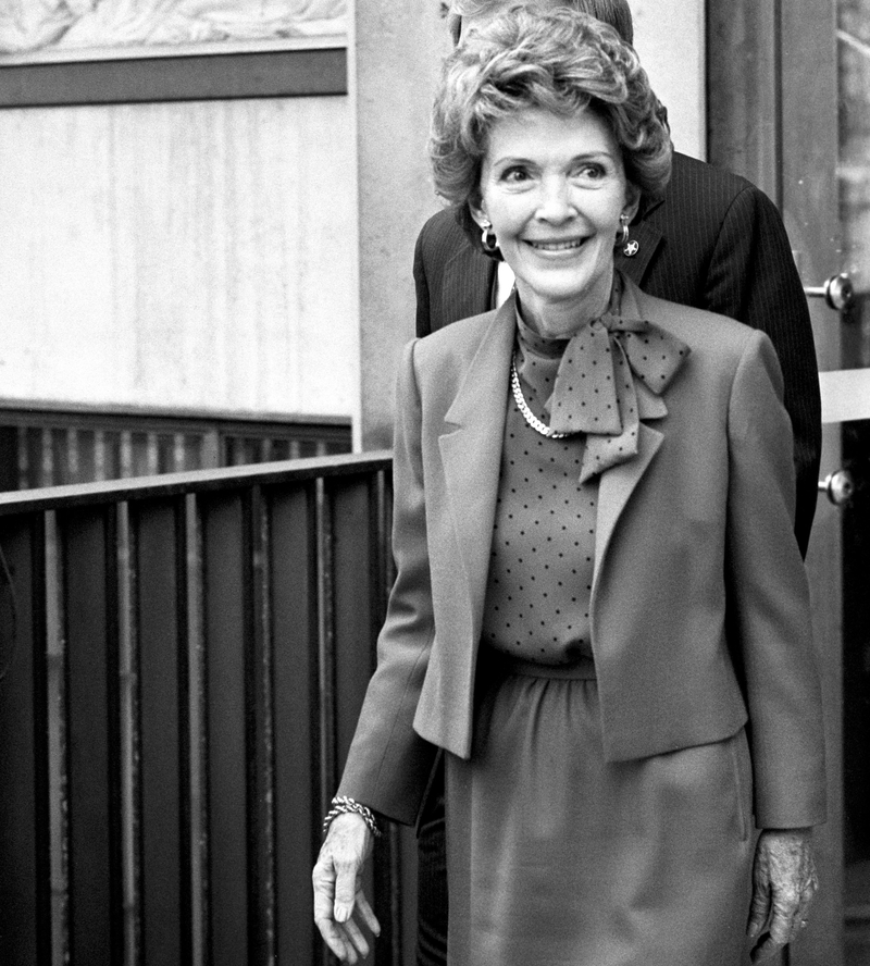 Nancy Reagan | Getty Images Photo by PA Images via Getty Images