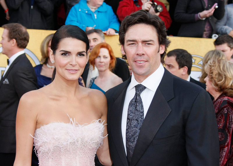 Angie Harmon and Jason Sehorn (Divorced) | Alamy Stock Photo 