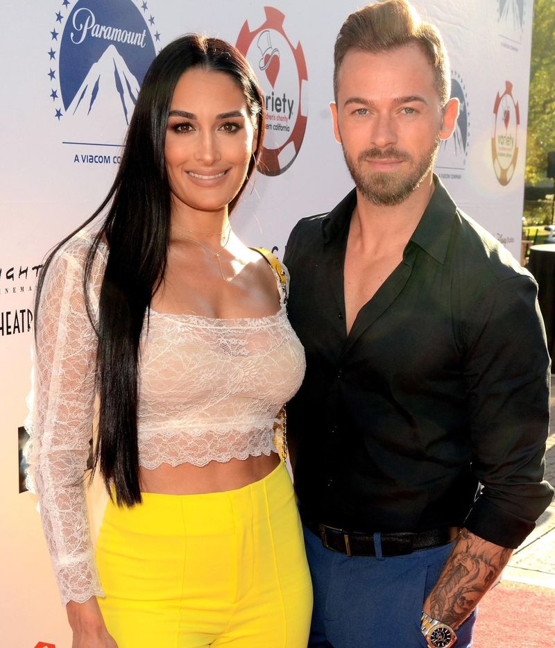 Nikki Bella and Artem Chigvintsev | Alamy Stock Photo