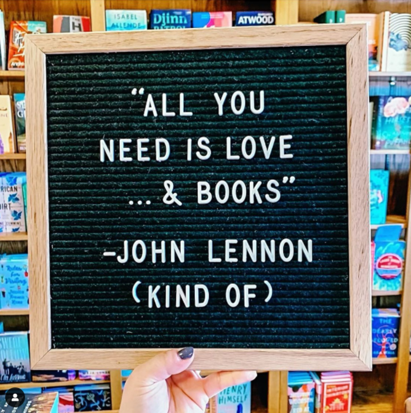 Imagine John Saying That! | Instagram/@indiebookbuzz