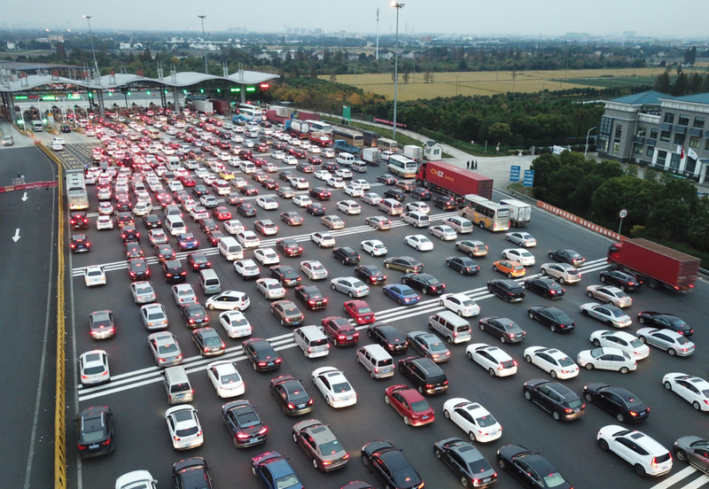 TRÁFEGO NA CHINA | Alamy Stock Photo by Imaginechina Limited