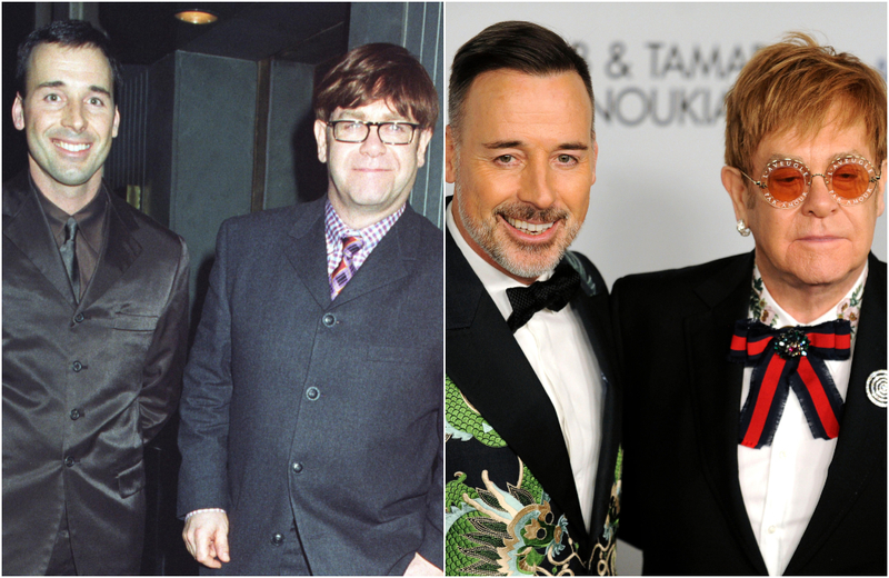 Elton John and David Furnish | Alamy Stock Photo