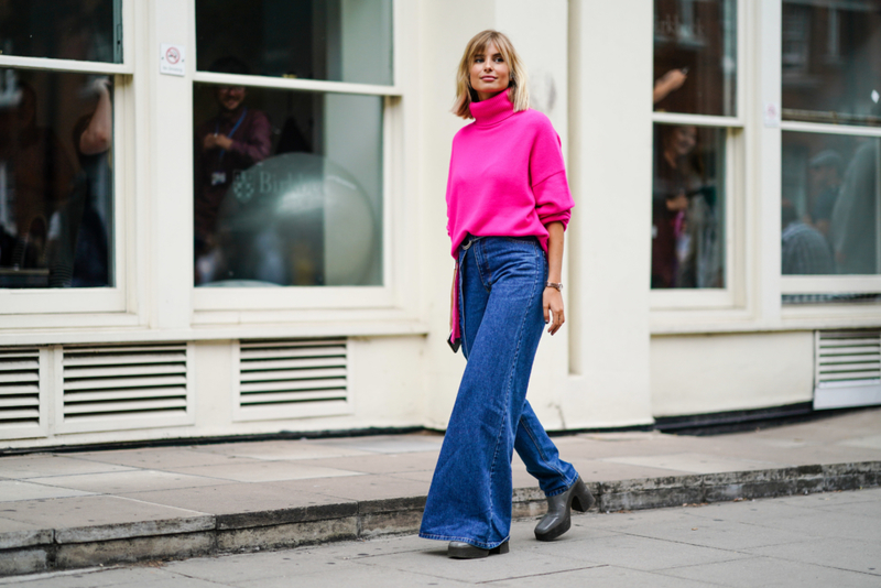 Die asymmetrische Jeans | Getty Images Photo by Edward Berthelot