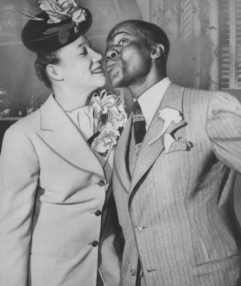 Bill Robinson und Elaine Plaines | Getty Images Photo by Afro American Newspapers/Gado