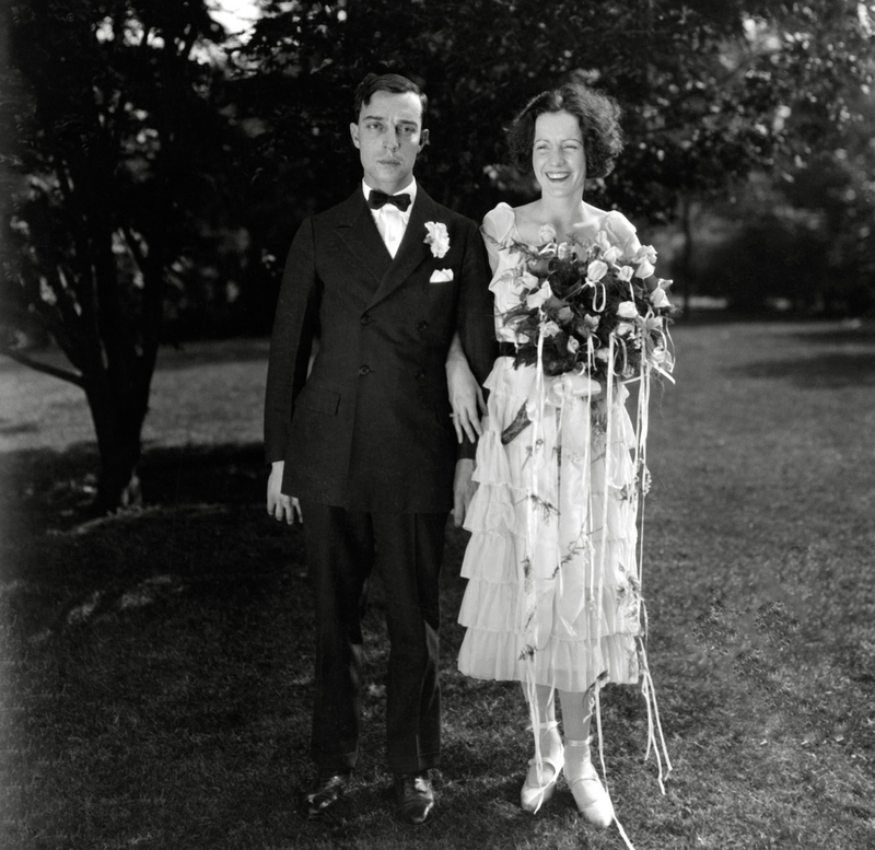 Buster Keaton und Natalie Talmadge | Alamy Stock Photo