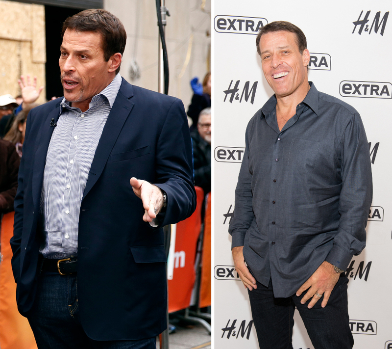  Tony Robbins - 9 Kg | Getty Images Photo by Peter Kramer/NBC/NBC Newswire & Noam Galai