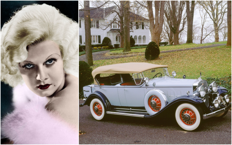 Jean Harlow — 1931 Cadillac 370A V12 | Alamy Stock Photo