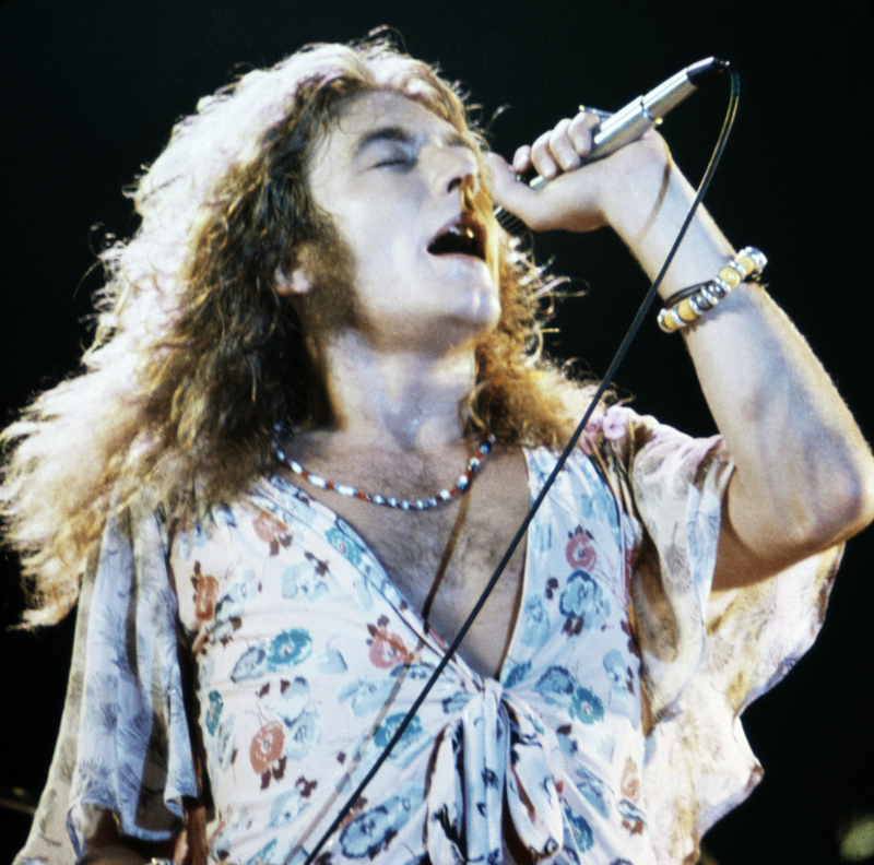 Robert Plant de Led Zeppelin | Alamy Stock Photo