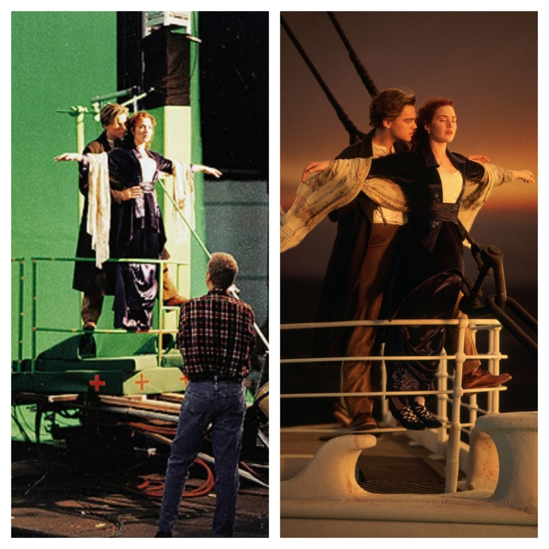 Titanic - Green Screen Photos Show Us How Hollywood Really Works: Part 2