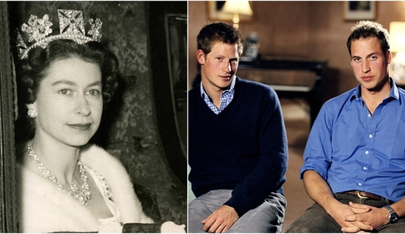 Princes William & Harry: Grandsons of Queen Elizabeth II | Alamy Stock Photo