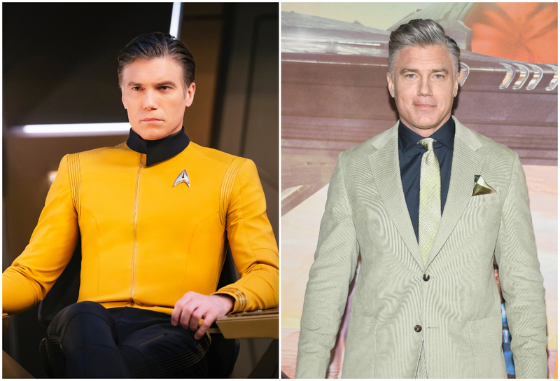 Anson Mount as Christopher Pike | MovieStillsDB Photo by patricklucas/production studio & Alamy Stock Photo by Anthony Behar/Sipa USA