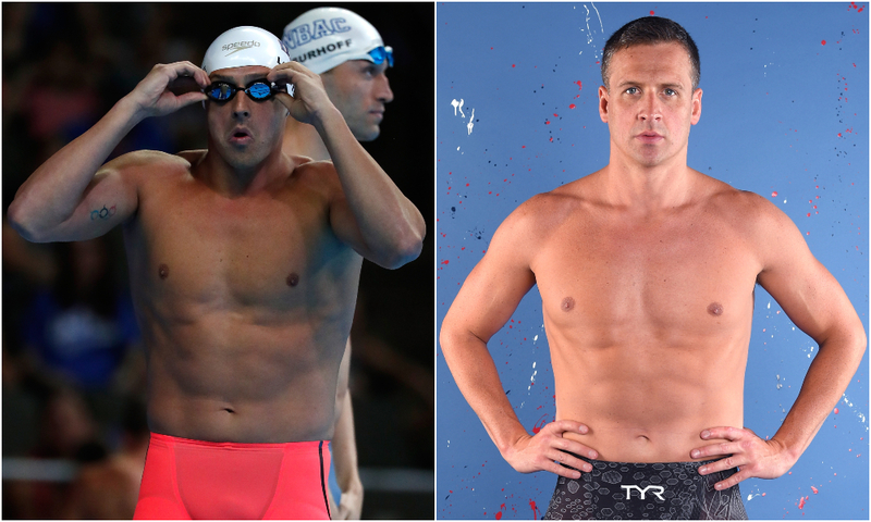 Ryan Lochte - 9,5 Kilo | Getty Images Photo by Al Bello & Harry How