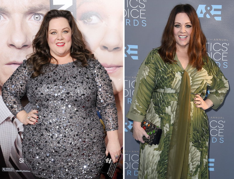 Melissa McCarthy – 34 Kilo | Getty Images Photo by Gregg DeGuire/WireImage & Steve Granitz/WireImage