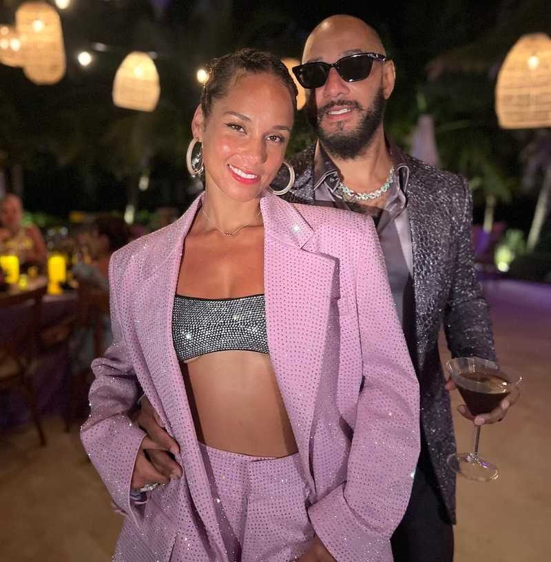 Swizz Beatz and Alicia Keys | Instagram/@aliciakeys