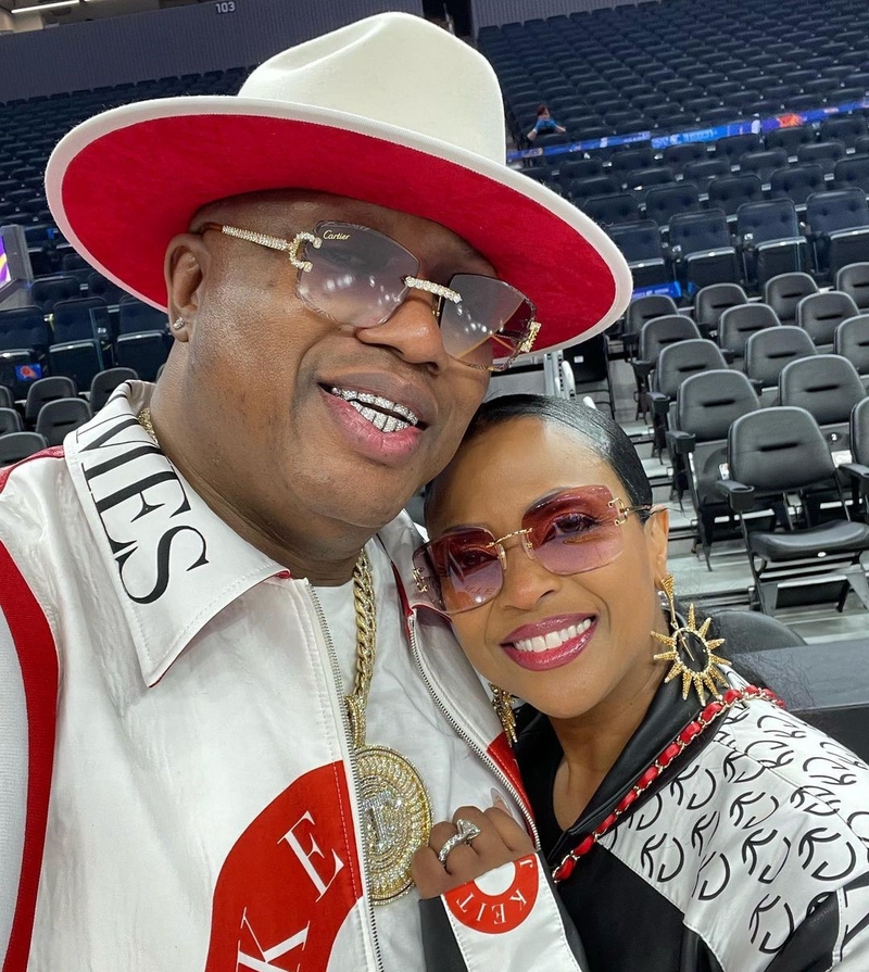 E-40 and Tracey Stevens | Instagram/@e40