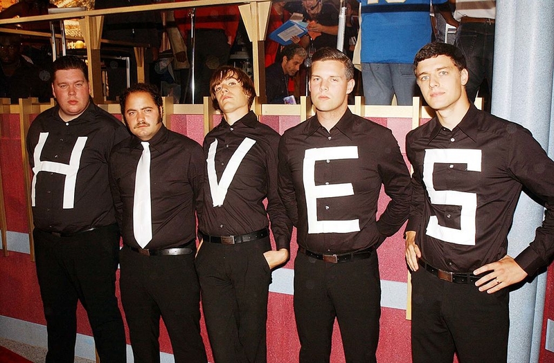 The Hives - 2002 | Getty Images Photo by Jeff Kravitz