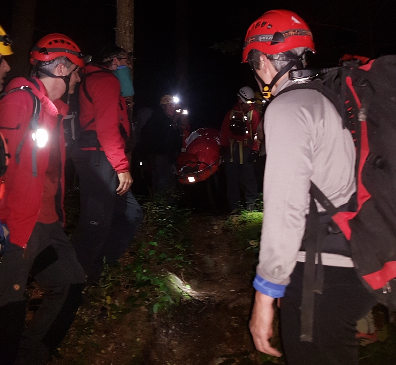 Nas Profundezas da Floresta | Twitter/@CoquitlamSAR