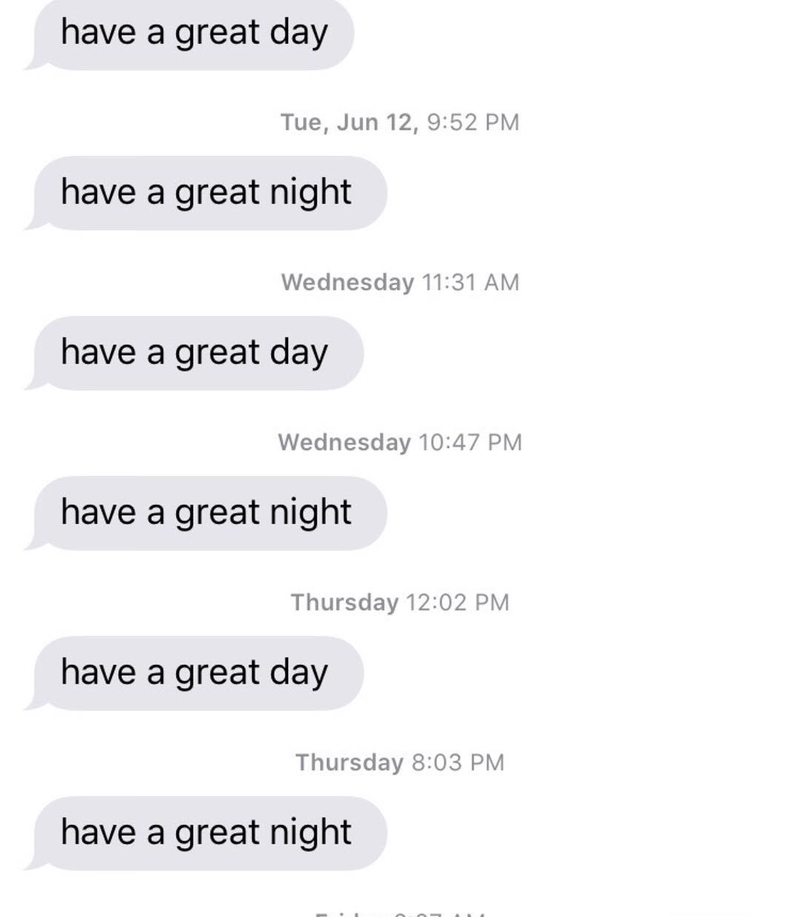 Day and Night | Instagram/@textsfromyourex