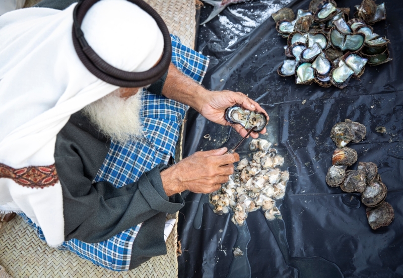 Einst eine wichtige Quelle für Perlen | Alamy Stock Photo