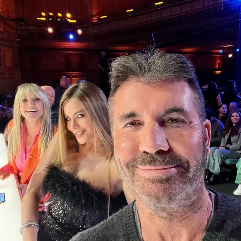 Heidi Klum no le teme a Simon Cowell | Instagram/@simoncowell