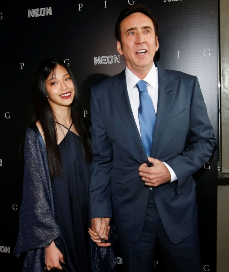 Nicolas Cage e Riko Shibata | Alamy Stock Photo by REUTERS/Mario Anzuoni