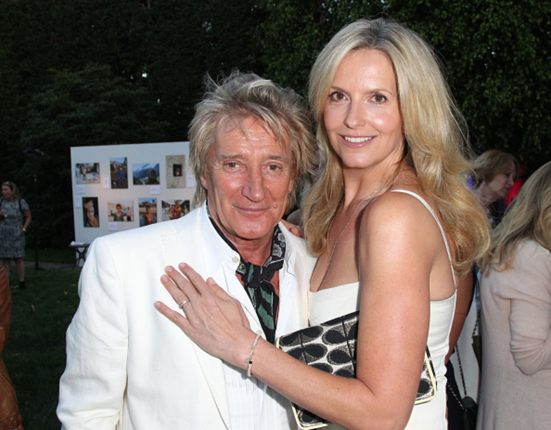 Rod Stewart e Penny Lancaster | Getty Images Photo by David Buchan/Theirworld 