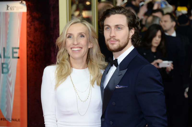 Aaron e Sam Taylor-Johnson | Getty Images Photo by Dominique Charriau/WireImage 