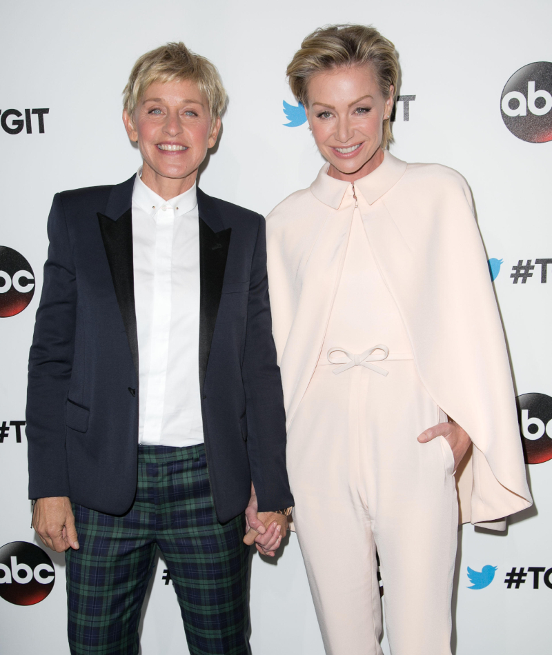 Ellen DeGeneres e Portia de Rossi | Alamy Stock Photo by WENN Rights Ltd 