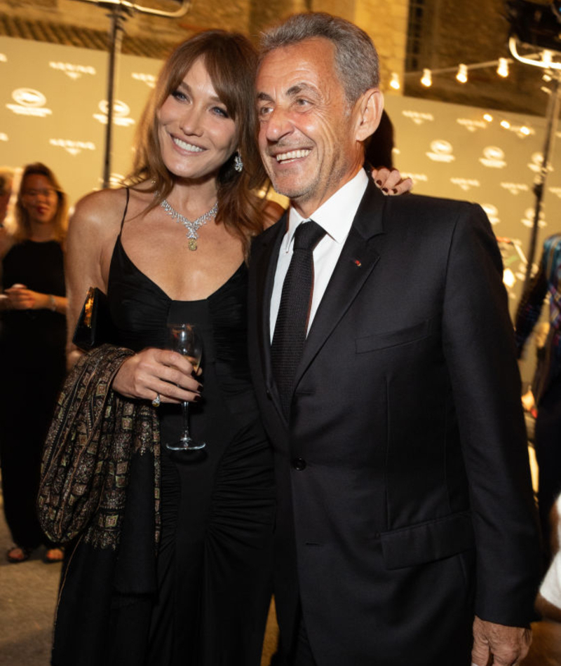 Carla Bruni e Nicolas Sarkozy | Getty Images Photo by Lionel Hahn/FilmMagic