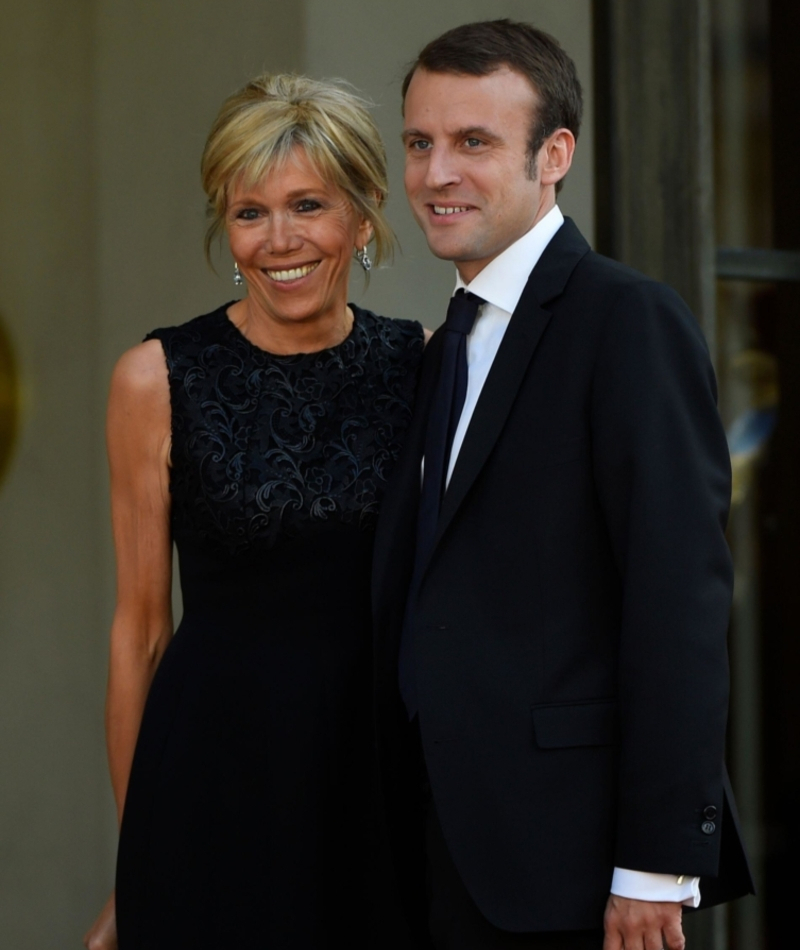 Emmanuel Macron e Brigitte Trogneux | Alamy Stock Photo by Abaca Press
