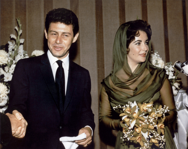 Elizabeth Taylor y Eddie Fisher se casan | Getty Images Photo by Sunset Boulevard/Corbis 