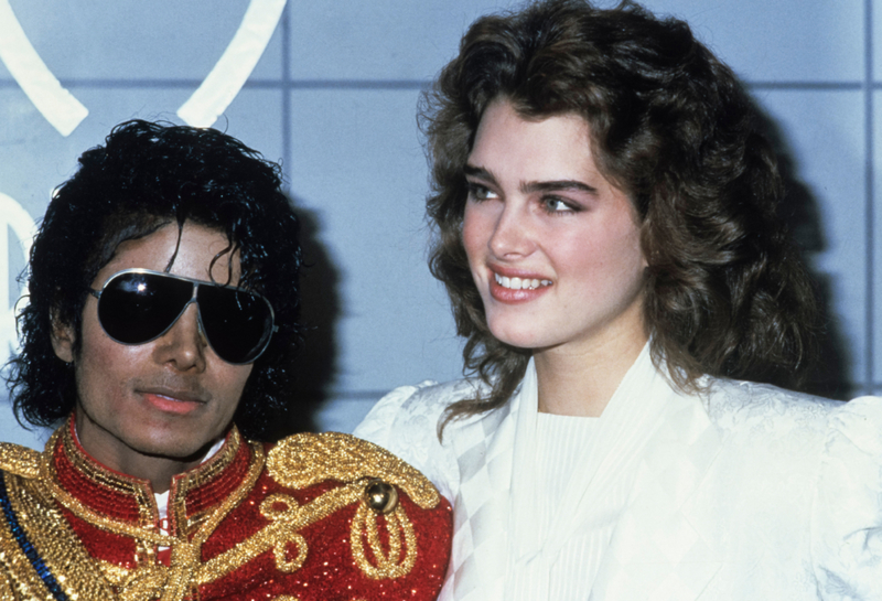 Michal Jackson und Brooke Shields | Alamy Stock Photo