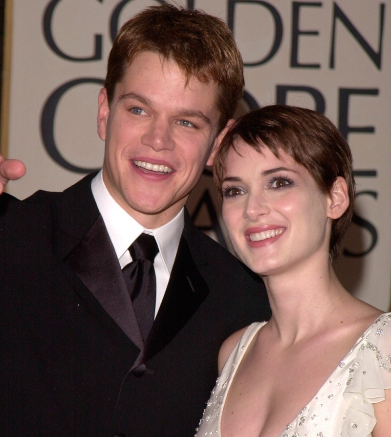 Winona Ryder und Matt Damon | Alamy Stock Photo