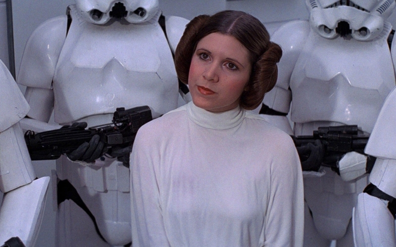 Carrie Fisher - Princess Leia (Star Wars) | Alamy Stock Photo