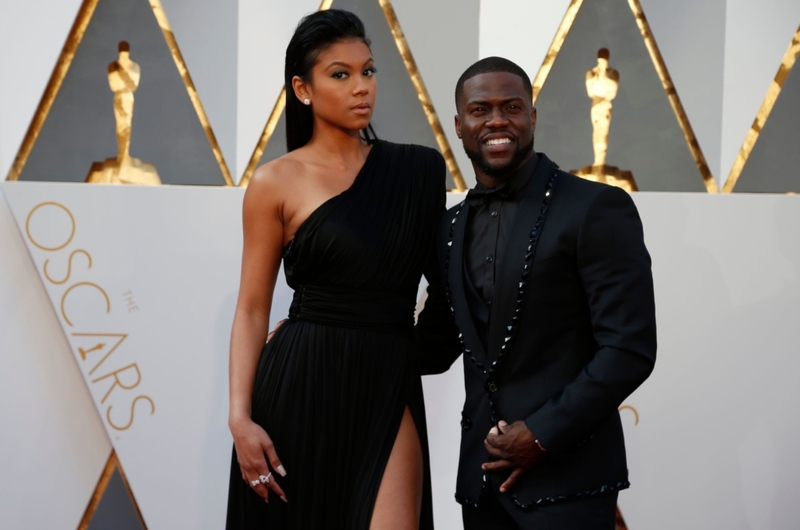 Kevin Hart y Eniko Parrish | Alamy Stock Photo