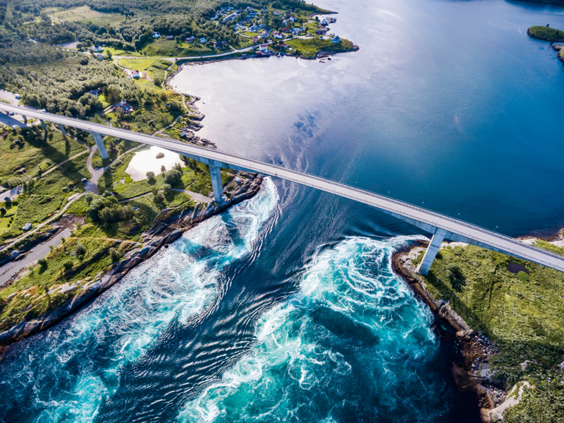 Witness the World's Most Powerful Whirlpool in Norway | Getty Images Photo by cookelma