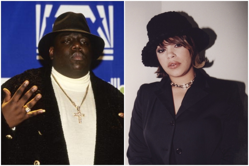 Notorious B.I.G e Faith Evans | Getty Images Photo by Raymond Boyd/Michael Ochs Archives & Larry Busacca/WireImage