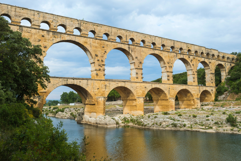 Pont du Gard, Frankreich | Alamy Stock Photo by Michel & Gabrielle Therin-Weise 