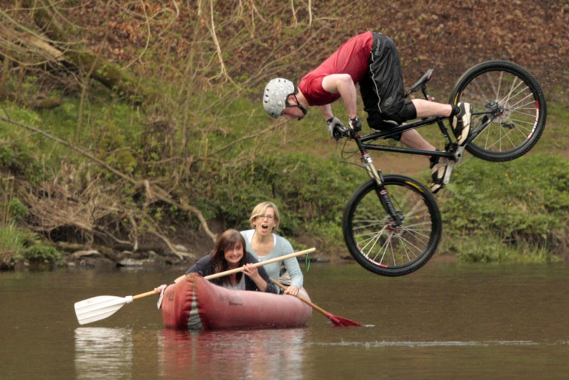 Ein Stuntman im Entstehen | Getty Images Photo by David Cheskin