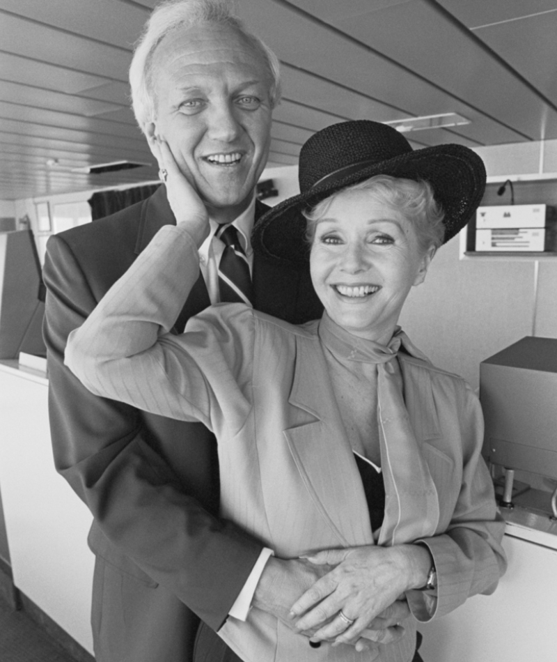 Debbie Reynolds and Richard Hamlett | Getty Images Photo by Bettmann