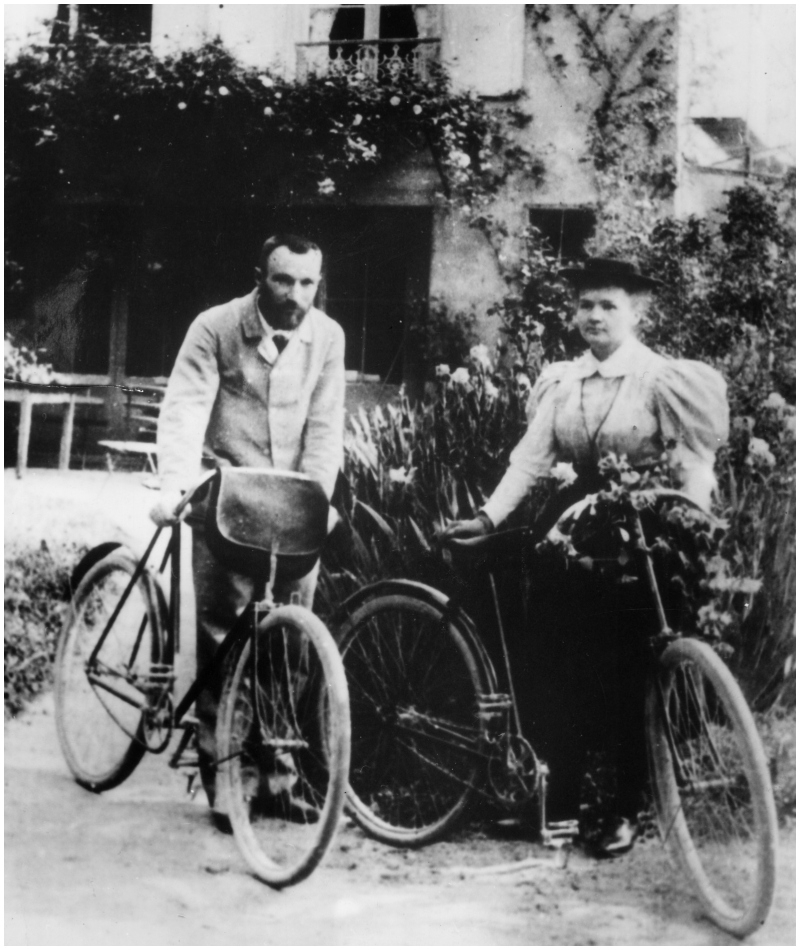 Marie Curie and Pierre Curie | Getty Images Photo by Hulton Archive