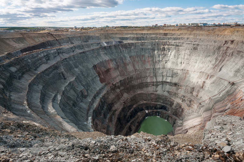 Mina creada por el hombre de la que llevamos años sacando diamantes | Shutterstock