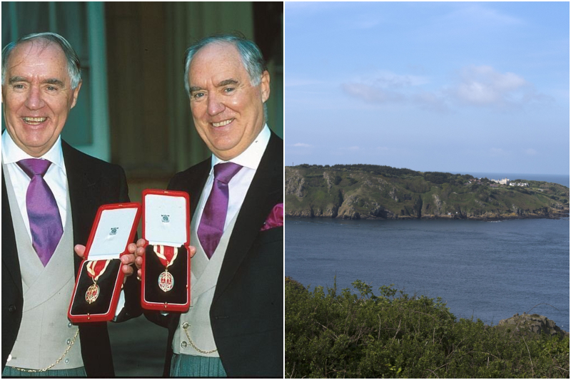 Los hermanos Barclay - Brecqhou, Francia | Getty Images Photo by Avalon & Shutterstock Editorial Photo by Richard Sowersby