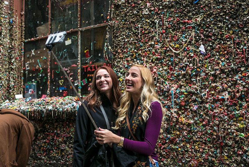 The Gum Wall – Seattle, Washington | Getty Images Photo by George Rose