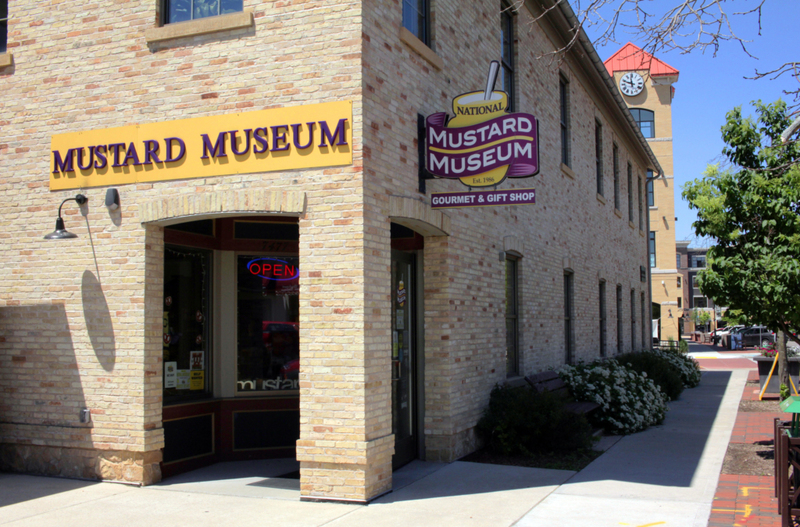 National Mustard Museum – Middleton, Wisconsin | Alamy Stock Photo by Michael Matthews 